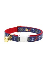 Made by Cleo MADE BY CLEO Cat Collar Nautical Navy