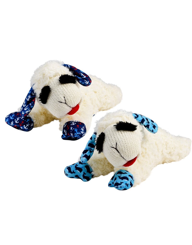 MULTIPET MULTIPET Lamb Chop Nautical Plush Toy 10.5IN