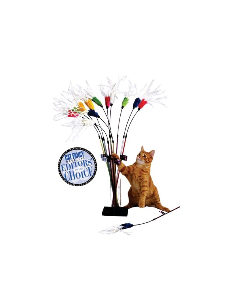 Purrfect Feather Bouncer Cat Wand