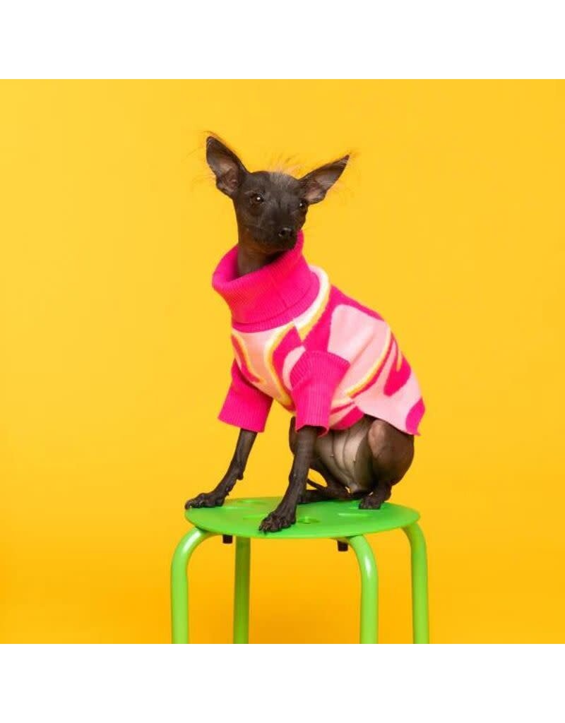 Toby & Linus TOBY & LINUS Dog Sweater Pink Lemonade