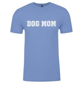 FISH & BONE FISH & BONE Varsity Dog Mom T-shirt Peri Blue