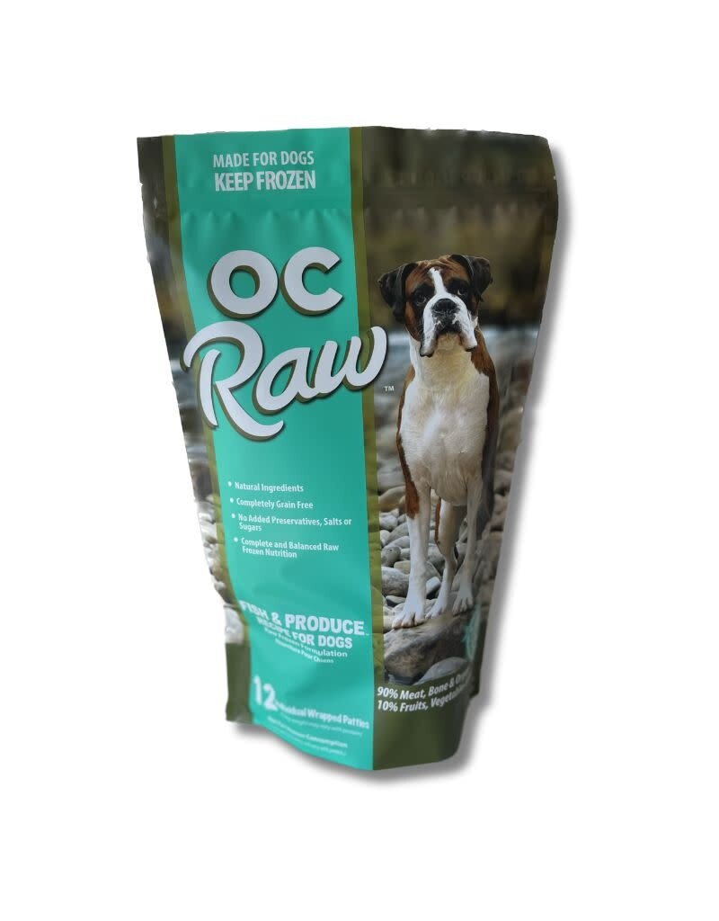 OC Raw OC RAW Frozen Dog Fish & Produce Recipe 6LB