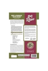 OC Raw OC RAW Frozen Dog Beef & Produce Recipe 6LB