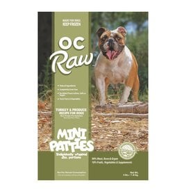 OC Raw OC RAW Frozen Dog Turkey & Produce Recipe 4LB