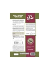 OC Raw OC RAW Frozen Dog Beef & Produce Recipe 4LB