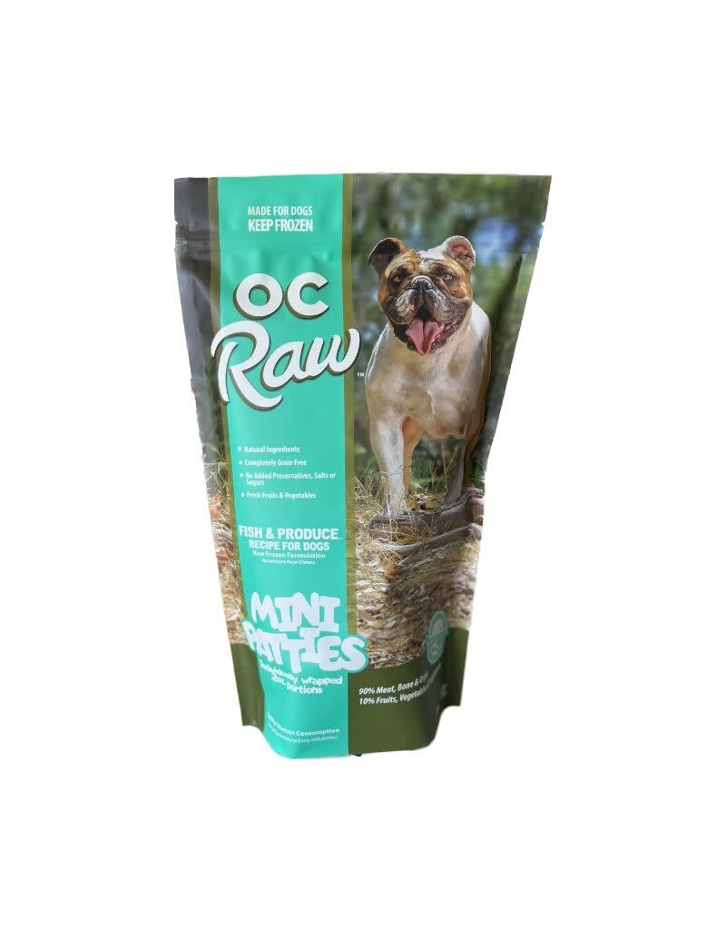 OC Raw OC RAW Frozen Dog Fish & Produce Recipe 4LB