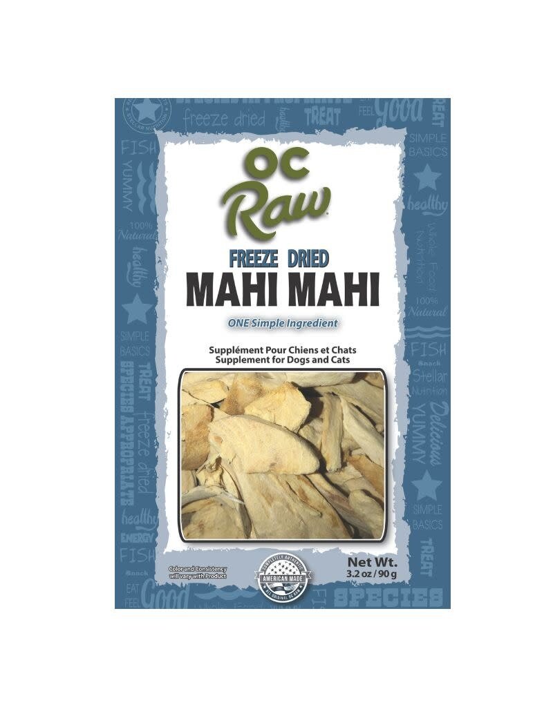 OC Raw OC RAW Freeze Dried Mahi Mahi 3.2OZ