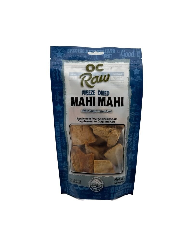 OC Raw OC RAW Freeze Dried Mahi Mahi 3.2OZ