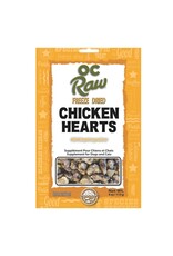 OC Raw OC RAW Freeze Dried Chicken Hearts 4OZ