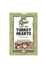 OC Raw OC RAW Freeze Dried Turkey Hearts 4OZ