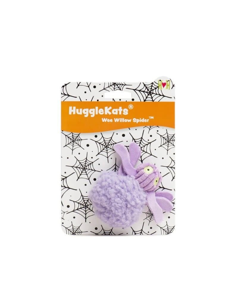 HUGGLEHOUNDS HUGGLEHOUNDS Hugglekats Wee Willow Spider Ball with Catnip