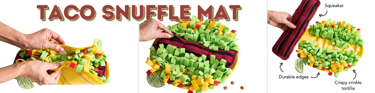 Taco Snuffle Mat for Dogs