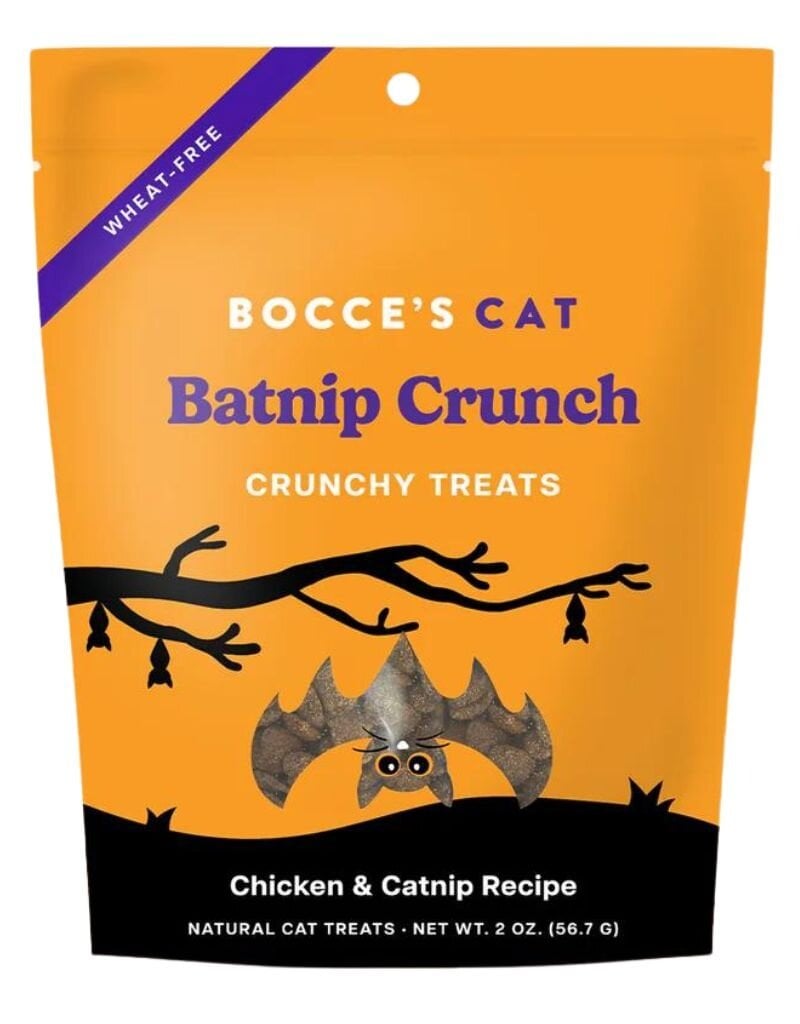 Bocces Bakery BOCCE'S Crunchy Cat Treat Batnip Crunch  2oz