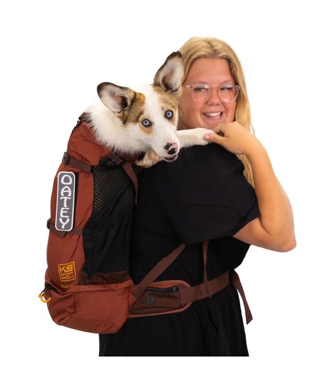 K9 SPORT SACK Knavigate Dog Carrier Dune Red - The Fish & Bone