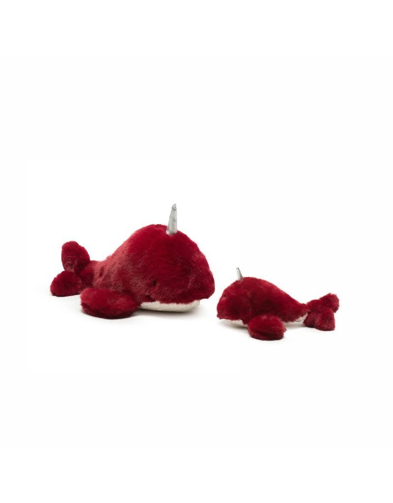 HUGGLEHOUNDS HUGGLEHOUNDS Knottie Noel Narwhal Dog Toy