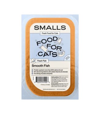 SMALLS SMALLS Gently Cooked Cat Food Smooth Fish 5 OZ