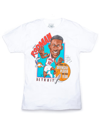 Bad Boys Rodman The Worm Bad Boys Caricature Tee