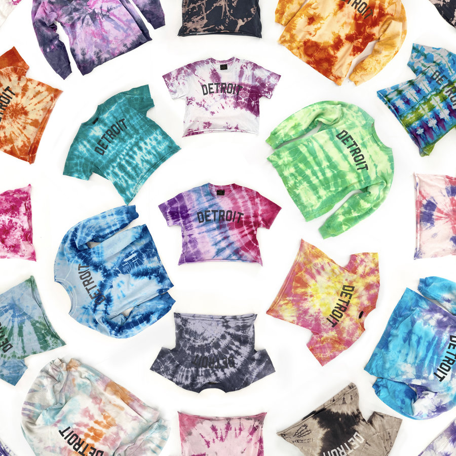 Hand-Dyed Tie Dyes