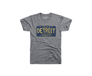 Detroit Lions Men's 47 Brand Heathered Grey Triblend Tshirt with