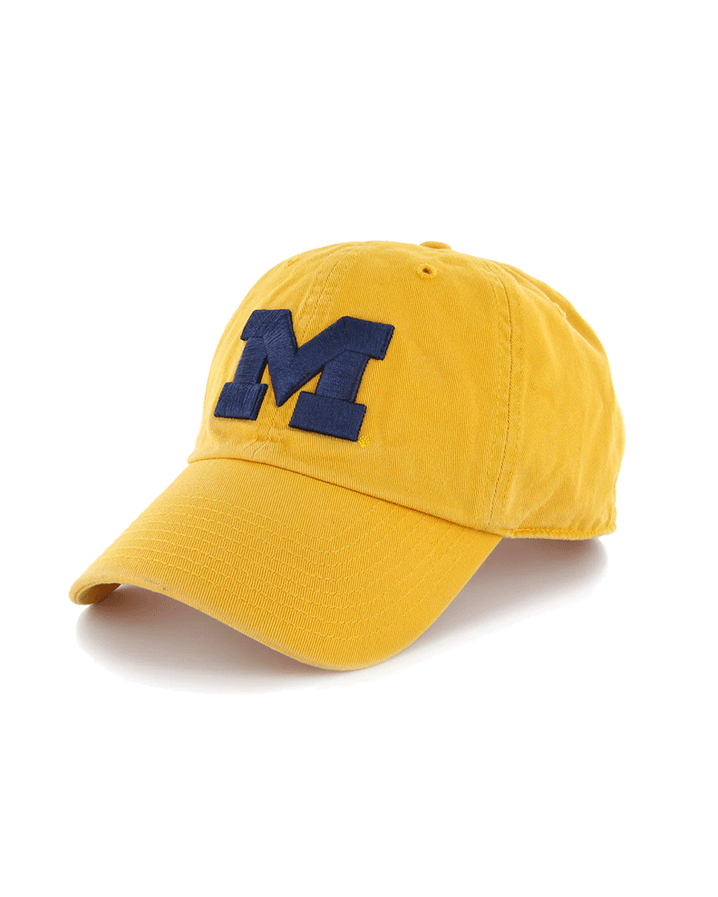 47- Block M Dad Clean Gold Up - Caruso Caruso Hat