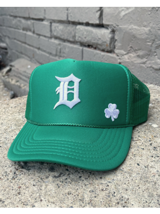 M. Vintage Co Detroit Luck Trucker Hat M. Vintage Co Detroit Luck Trucker Hat