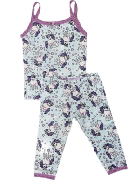 Esme ESME Shimmer Unicorn Cami/Legging