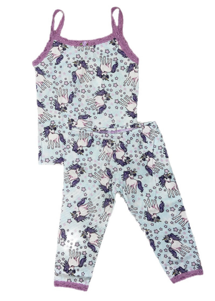 Esme ESME Shimmer Unicorn Cami/Legging