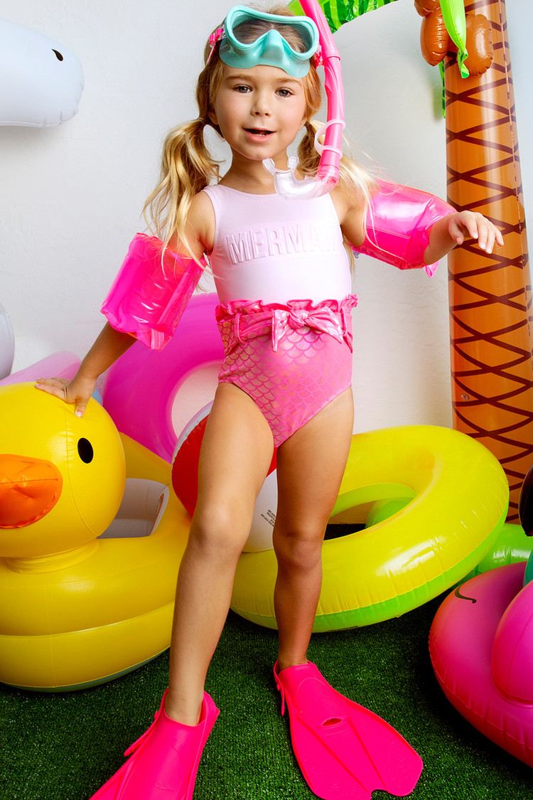 Shade Critters SC Mermaid Scale One Piece