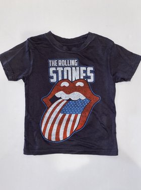 Rowdy Sprout Rowdy Sprout Rolling Stones Flag Tee