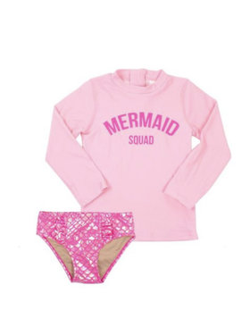Shade Critters Mermaid Rash Guard Set