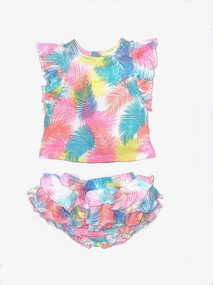 Kidding Around Neon Tropical Set