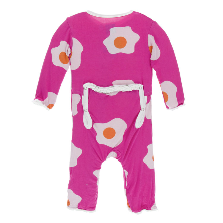 KicKee Pants Kickee Pants Ruffle Coverall With Zipper