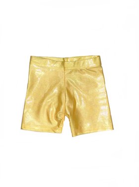 Dori Creations Dori Metallic Lamé Biker Shorts