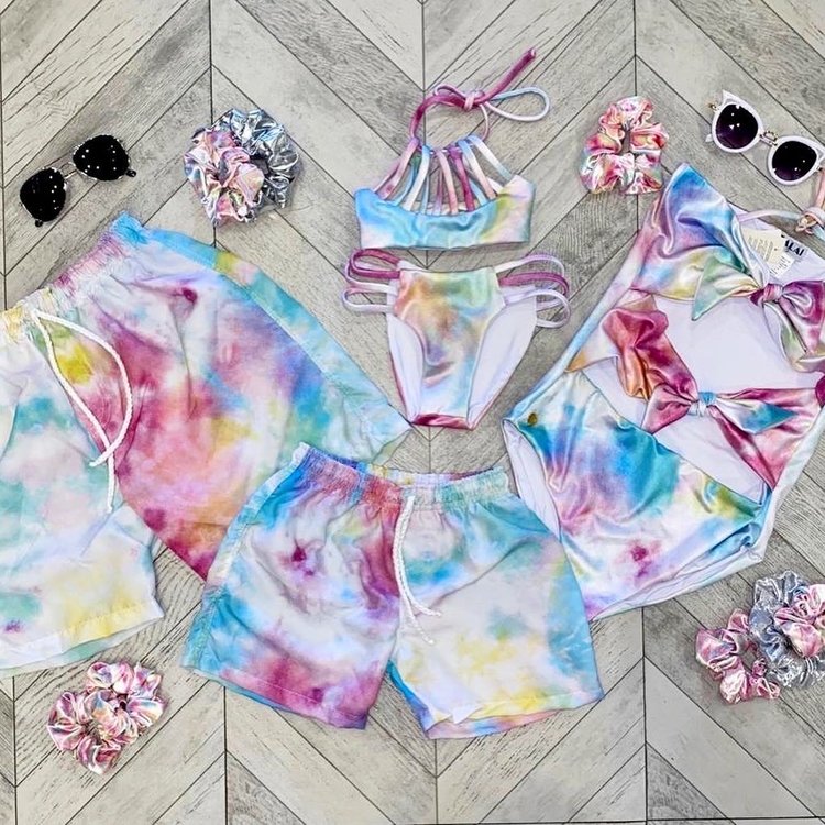 Dalai Kids Dalai Miguel Tie Dye Shorts