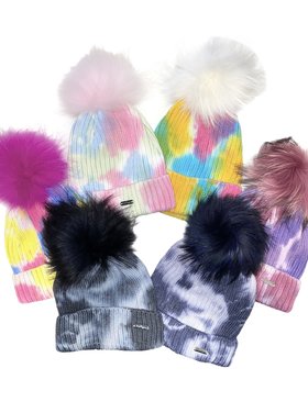 Bari Lynn Bari Lynn Tie Dye Winter Beanie
