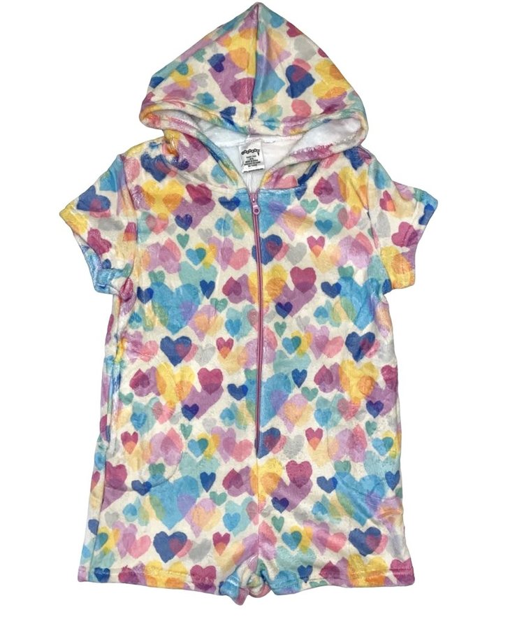 Iscream Iscream Pastel Hearts Plush  Romper