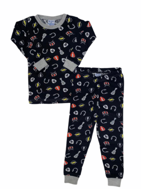 Baby Steps Baby Steps Rock N Roll PJ Set