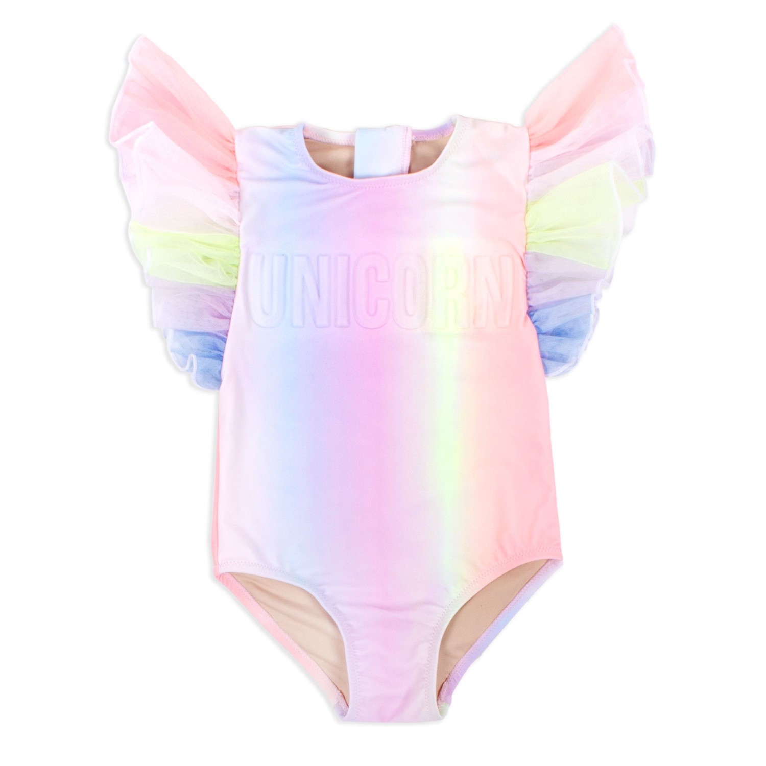 Unicorn Rainbow One Piece Swimsuit - Calakids