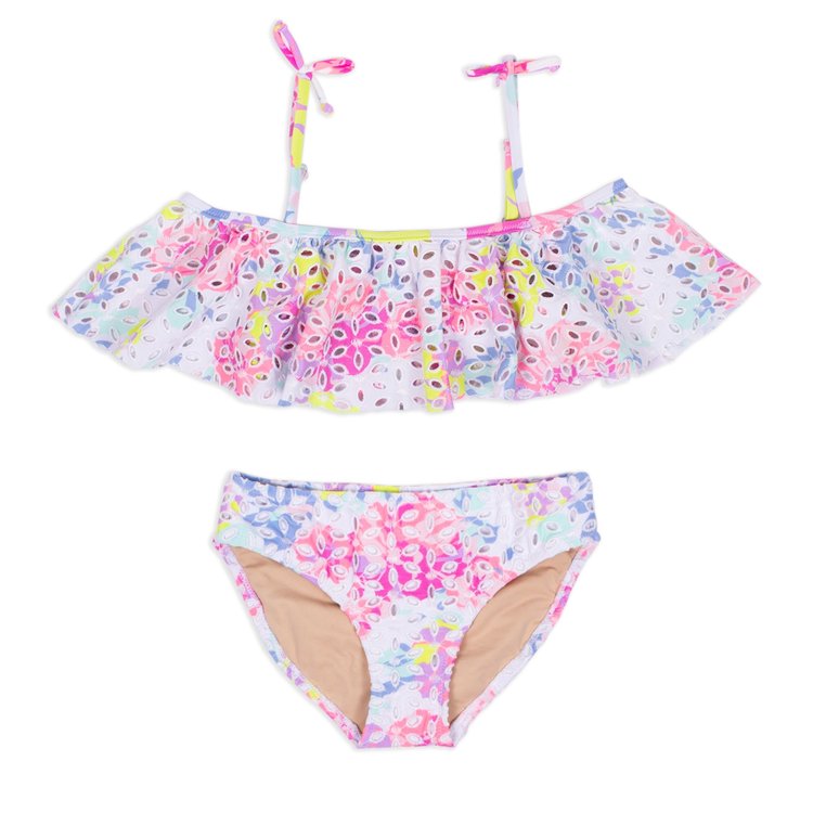 Shade Critters Floral Eyelet Bikini