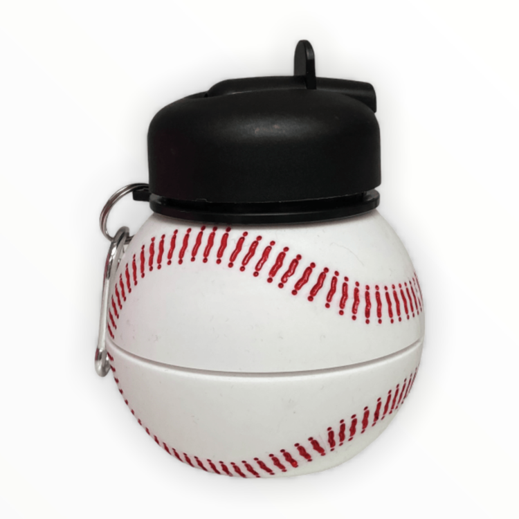 Iscream Baseball Collapsible Water Bottle