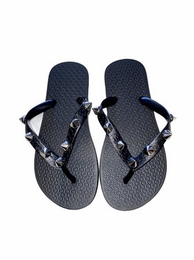 Planet Sea Spike Flip Flops