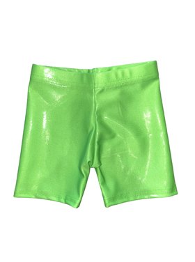 Dori Creations Dori Metallic Lamé Biker Shorts