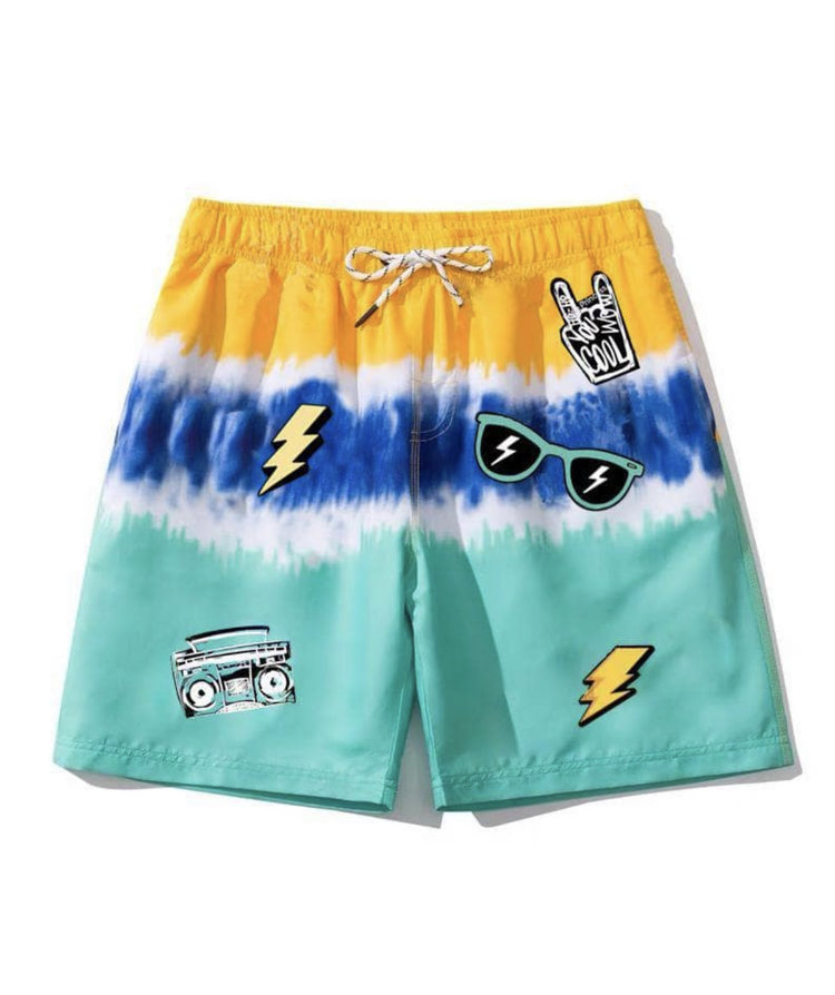 Lola and the Boys Lola Cool Patch Swim Shorts