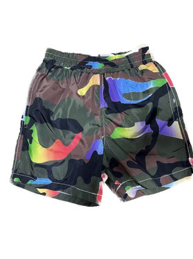 Lola and the Boys Lola Neon Camo Swim Shorts