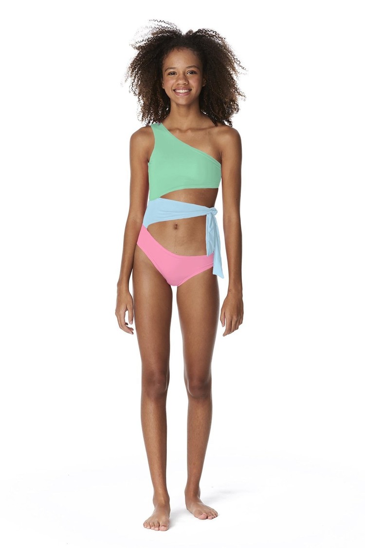 Submarine Submarine Summer Side Tie One-Piece