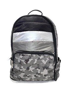Bari Lynn Bari Lynn Puffy Camo Backpack