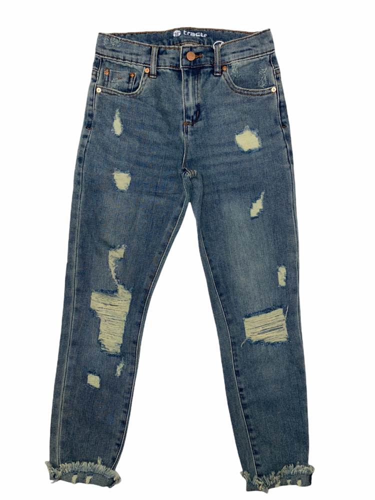 Tractr Tractr Desctructed Weekender Jeans