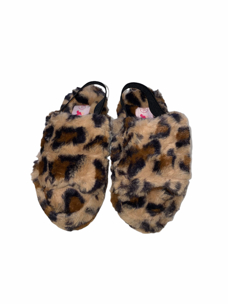 Leopard Furry Slide