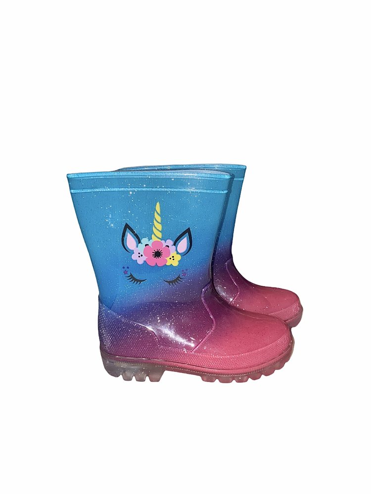 Unicorn Light Up Rainboot