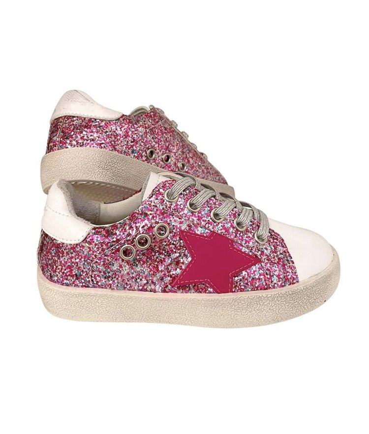 Lola and the Boys Lola Glitter Star Sneaker